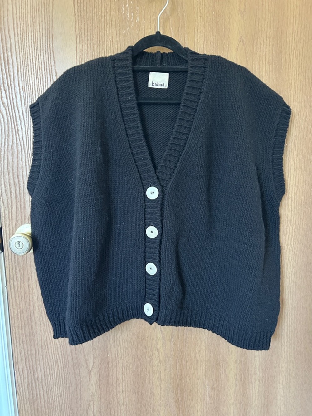 Babaa Vest No 75 Black